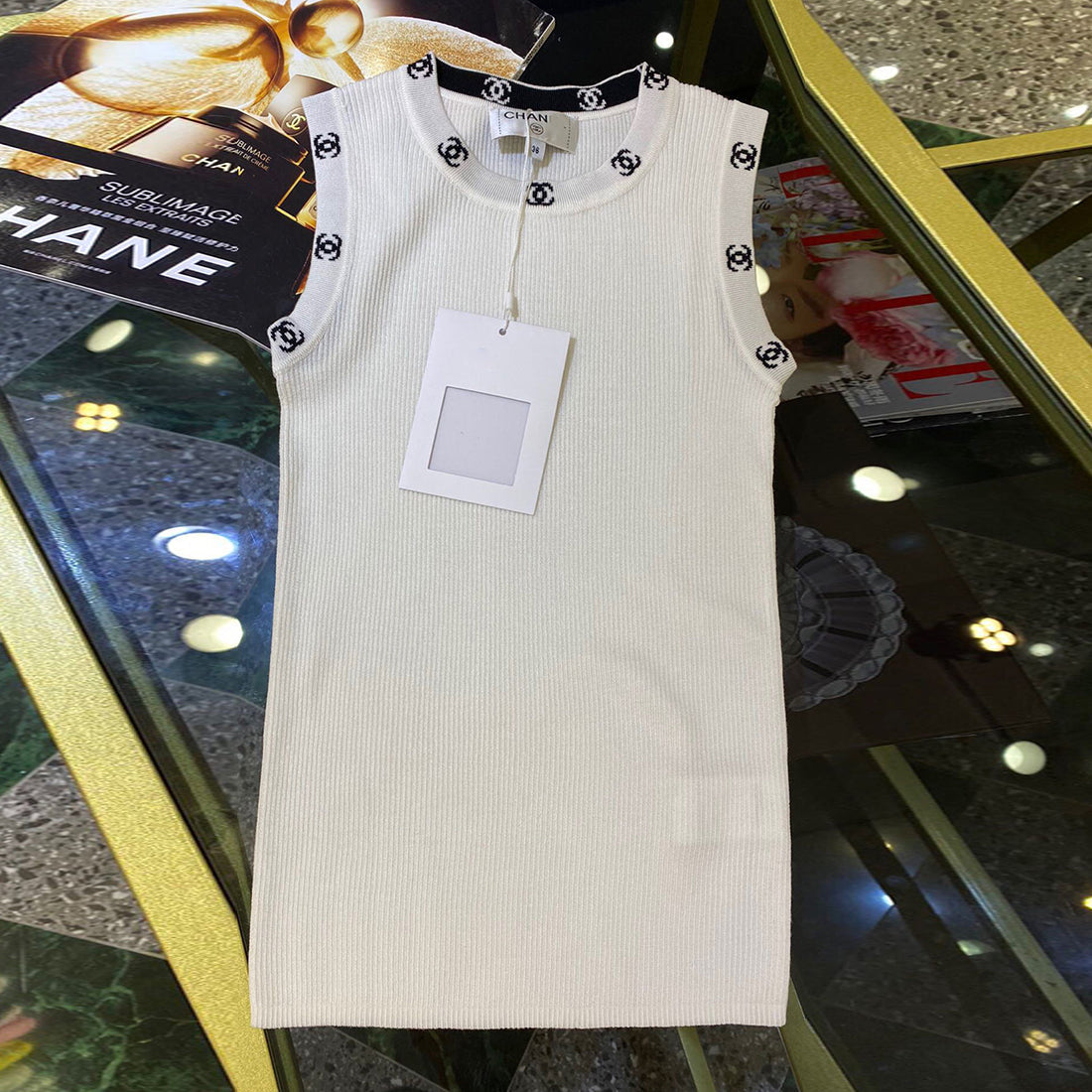 Fashion new sports embroidery vest PD10071119