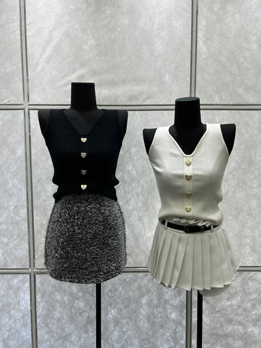 CHA Love Button Vest 0724022008