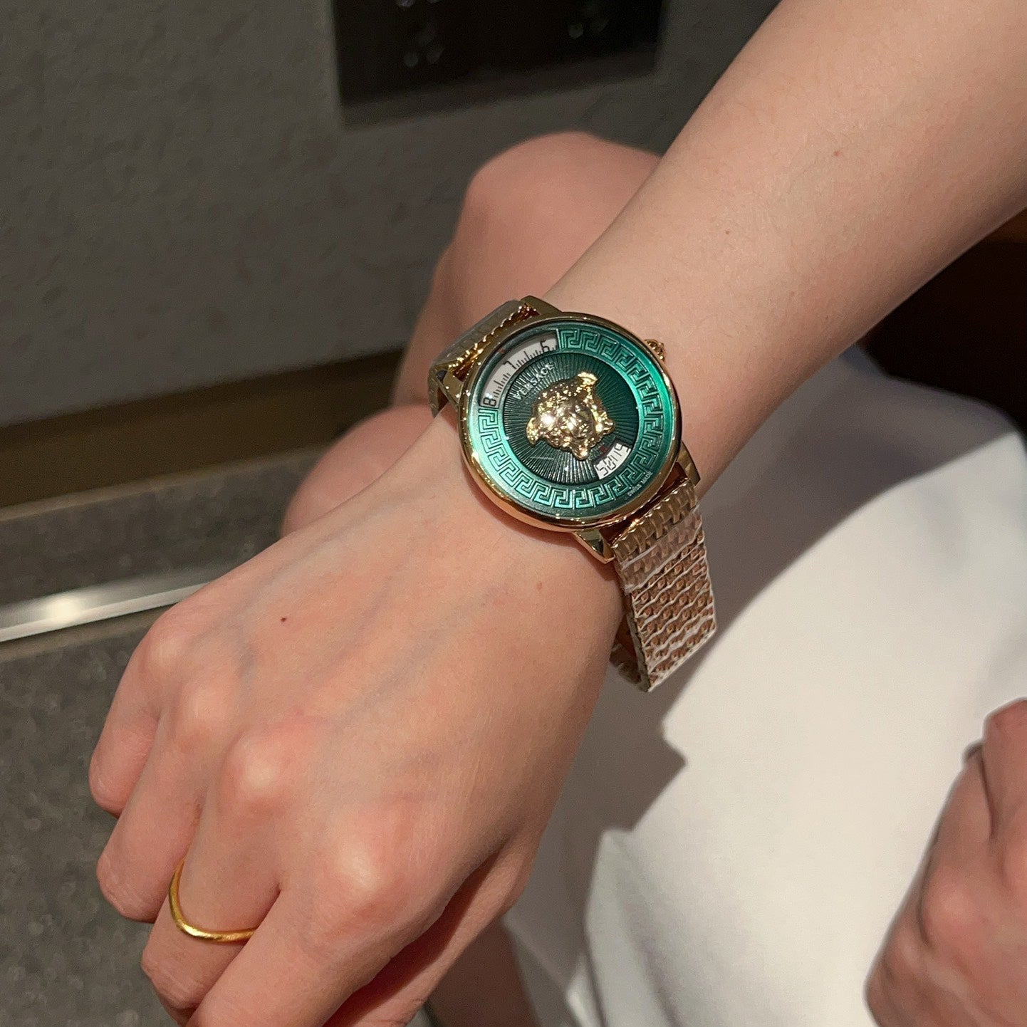 Ladies' Watch with Greek Frieze Bezel 1025092620