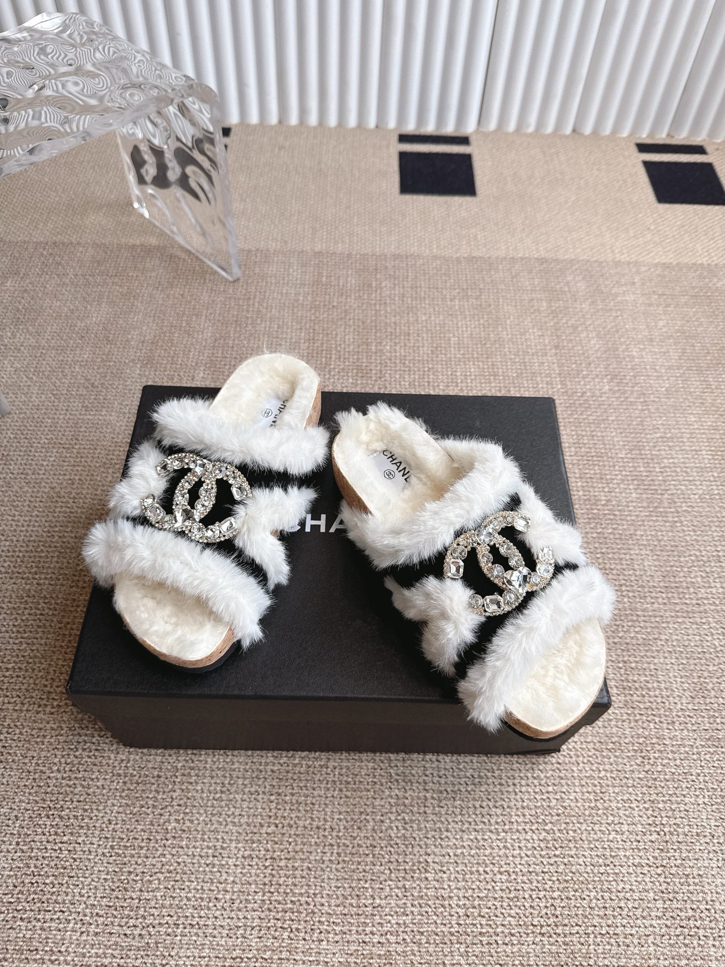 CNL Birken leather suede double buckle fashion casual flat shoes 0725090301