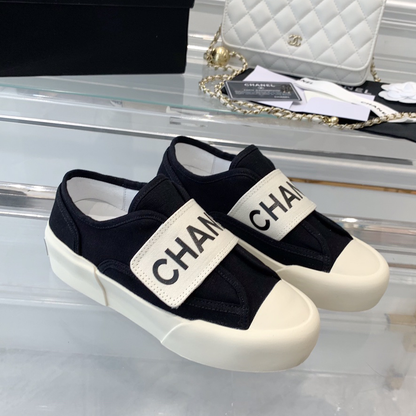 Lightweight Alphabet Velcro Sneakers XC07051207