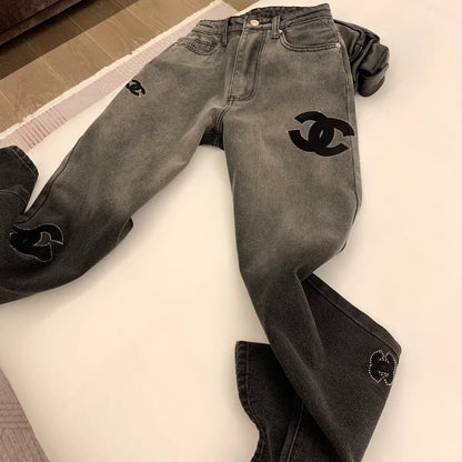 New Fashion Versatile Gradient Jeans 1024040320