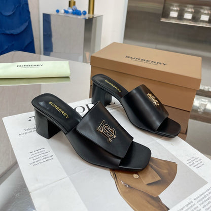 Thick heel sandals slippers 1824041117