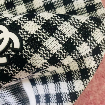 New Check Sling Spice Knit Top 1024072203