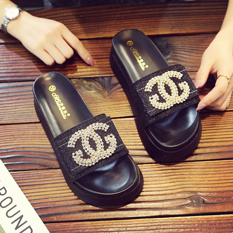 New Thick Bottom Fashion Muffin Sandals And Slippers 1024052112