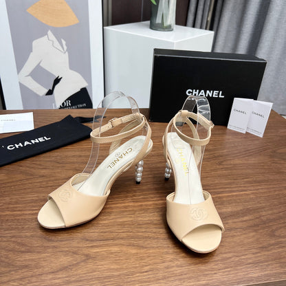 Chane1 top fashion classic pearl high heels 0724030817