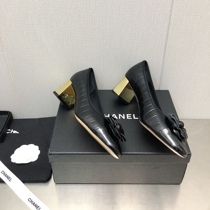 CNL-low-heeled slip-on sandals XC07062911