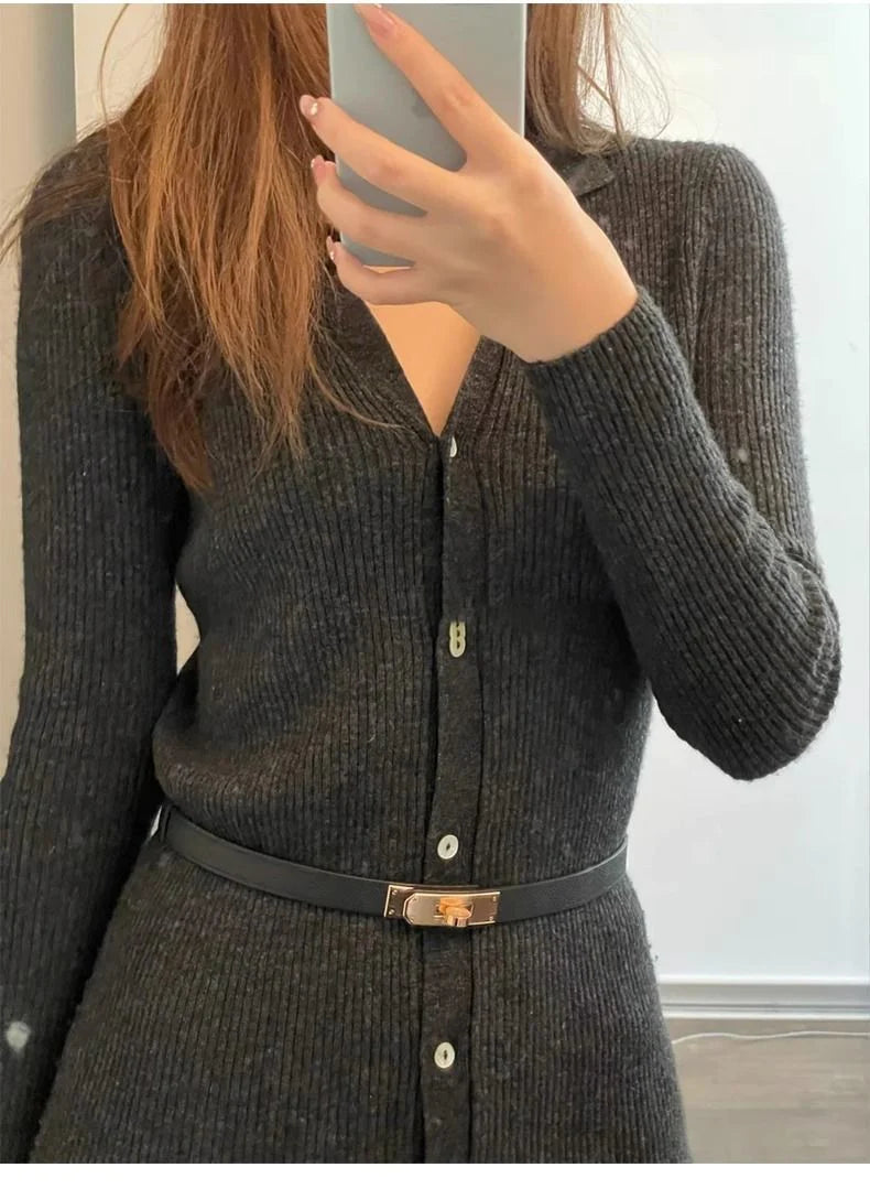 New Women's Belt Genuine Leather All-match Belt 1024032022