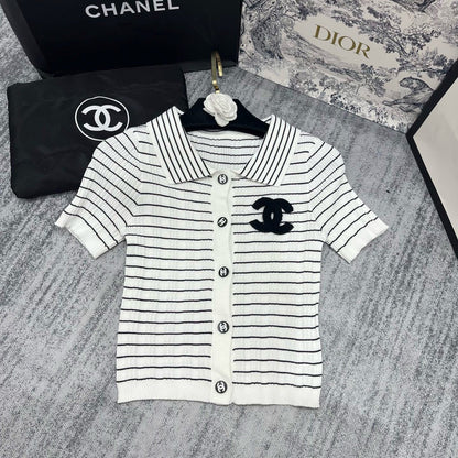 New Versatile Casual Knit Short Sleeve 1025042103