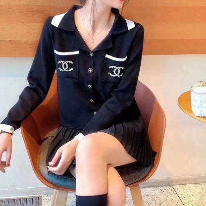 CNL fashionable knitted sweater XC0723112001