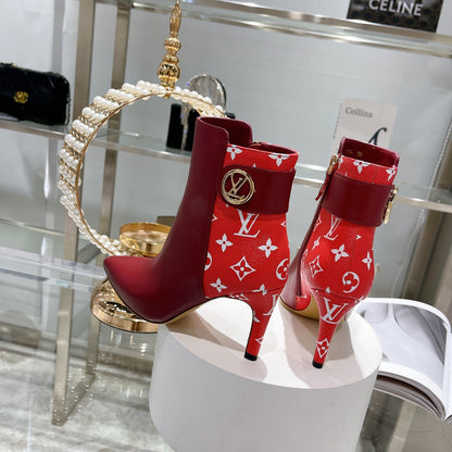 Lvv fashionable skinny ankle boots 0725090812