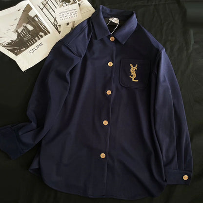 New fashion versatile casual shirt for women 1024010506