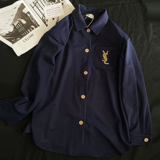 New fashion versatile casual shirt for women 1024010506