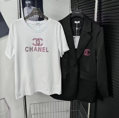 New Composite Hot Rhinestone Suit All-match Jacket 1024030603