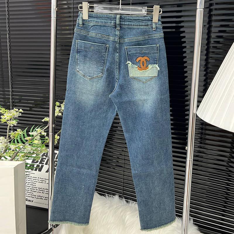 New Fashion Versatile Elastic Jeans 1023122716
