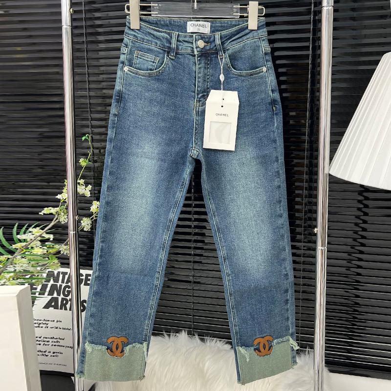 New Fashion Versatile Elastic Jeans 1023122716
