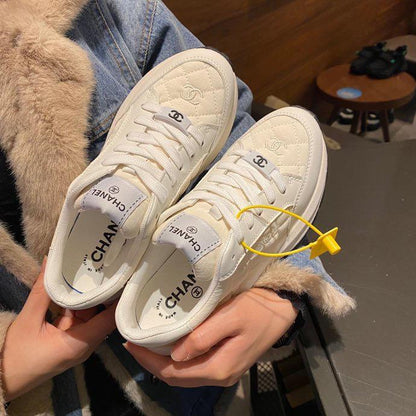 New Elevated Casual Sneakers Korean Style Sports Torre Women's Shoes 1024031315