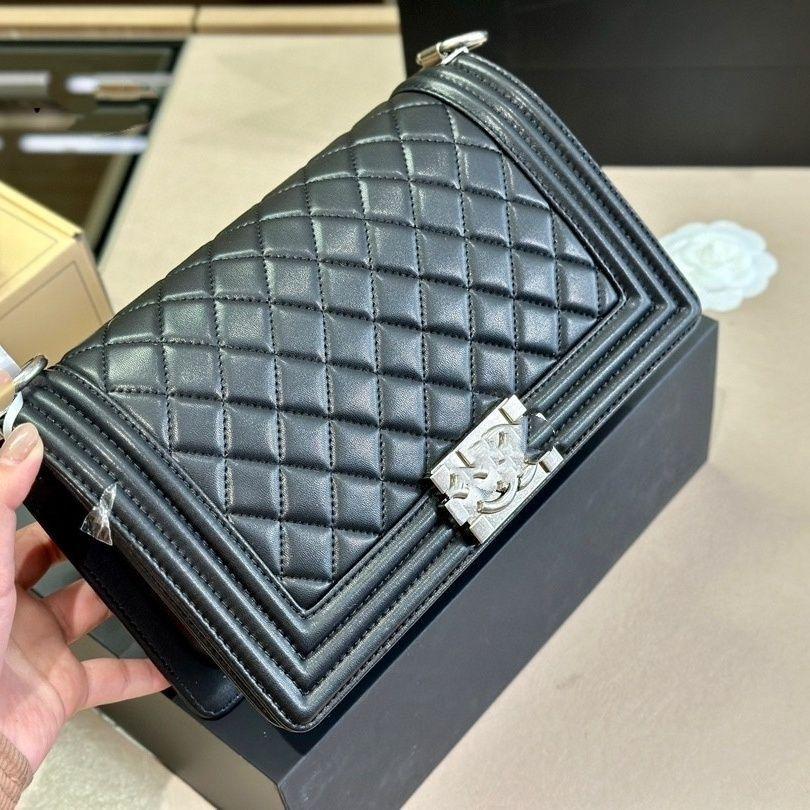 New Fashion Leather C logo 25cm Women's BagPD05202422301