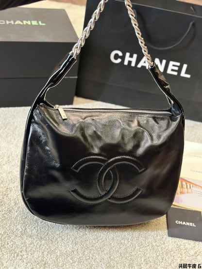 CNL Fashion Leather Underarm Bag 0724102301