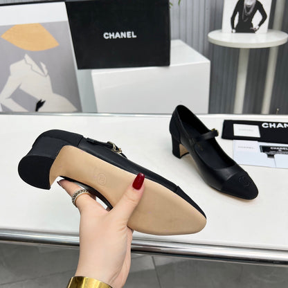Chane1 top fashion classic color block high heels 0724030816