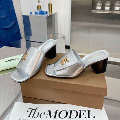 Thick heel sandals slippers 1824041117