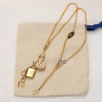 Round cake tassel bag necklace