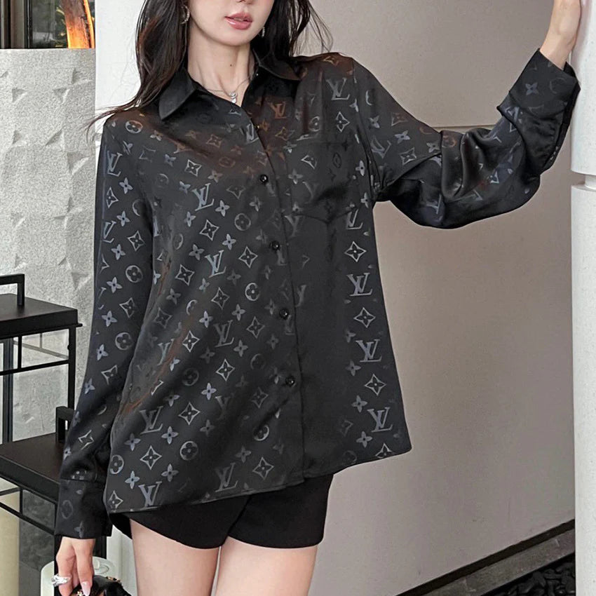 New Fashion Embossed Shirt 1024080501