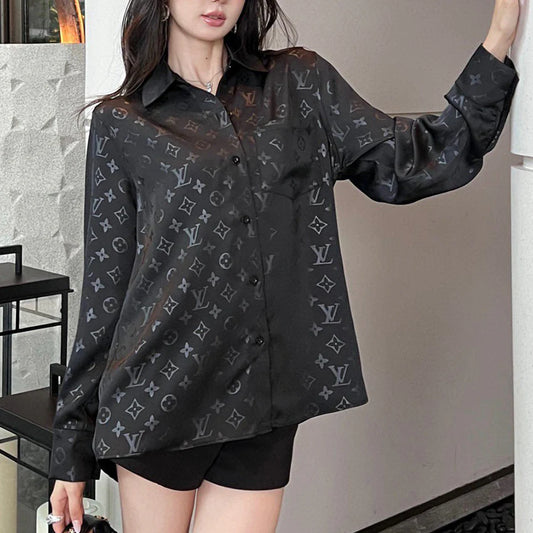 New Fashion Embossed Shirt 1024080501