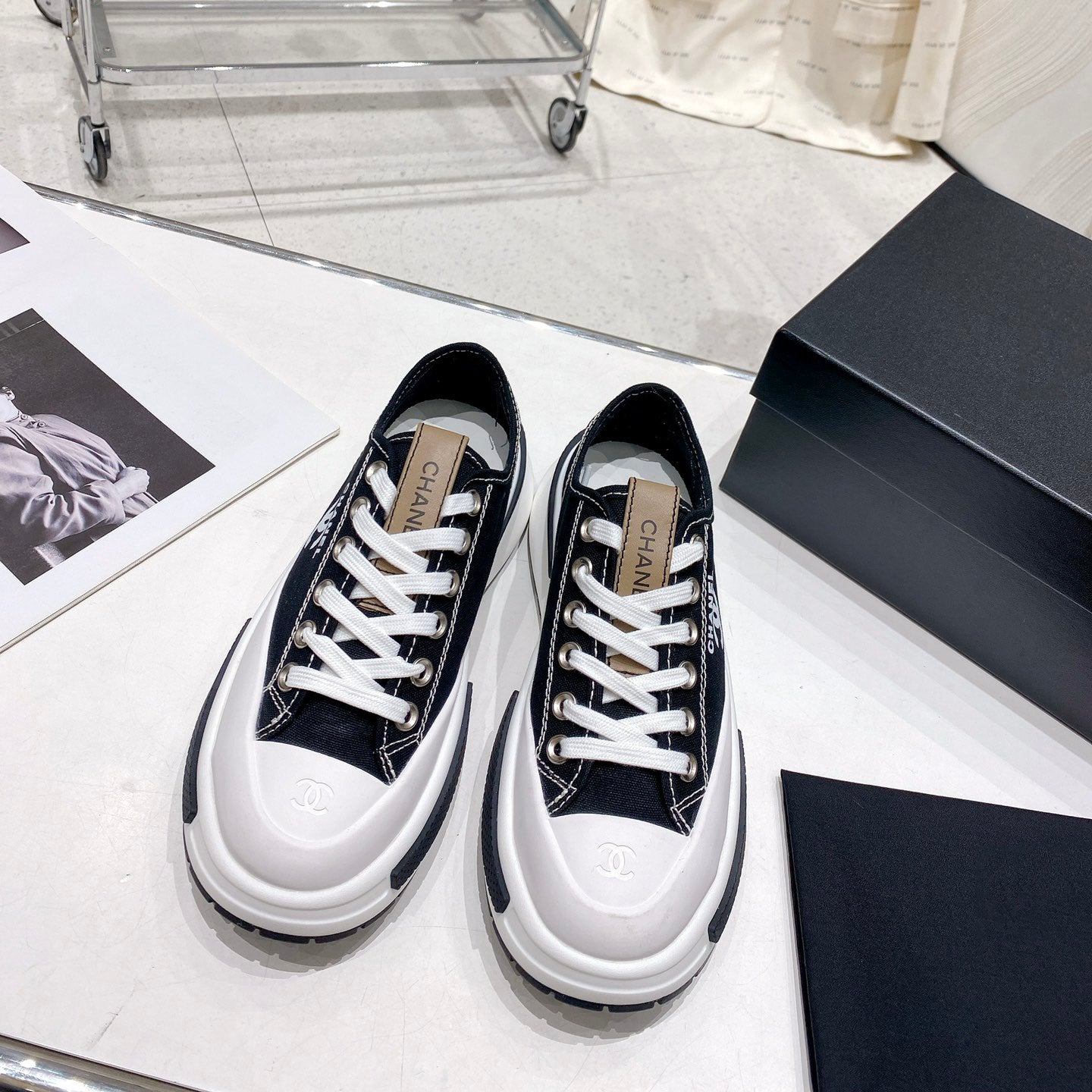 High top vintage classic women's casual shoes