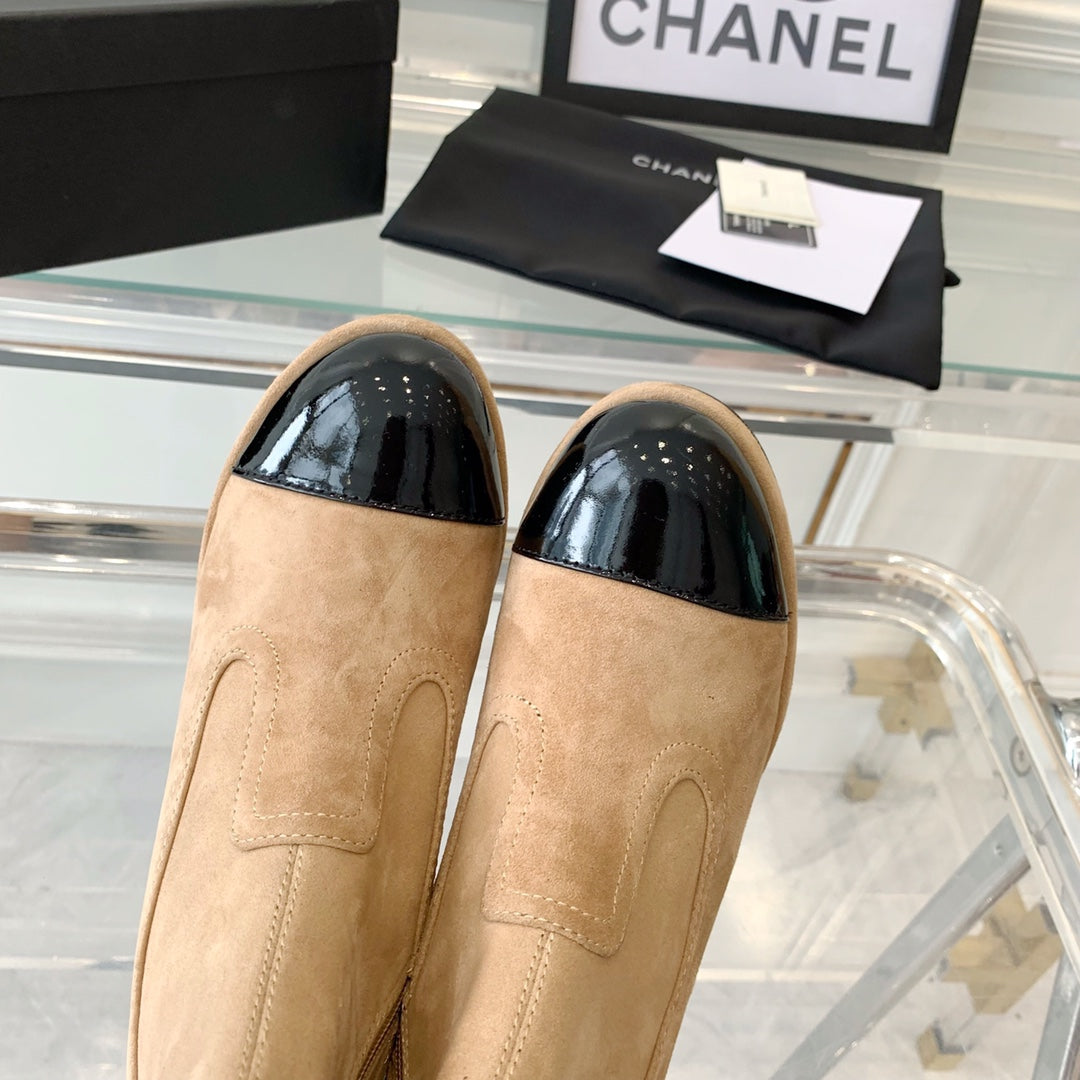 CNL Fashion Cashmere High Heel Boots 0724102316