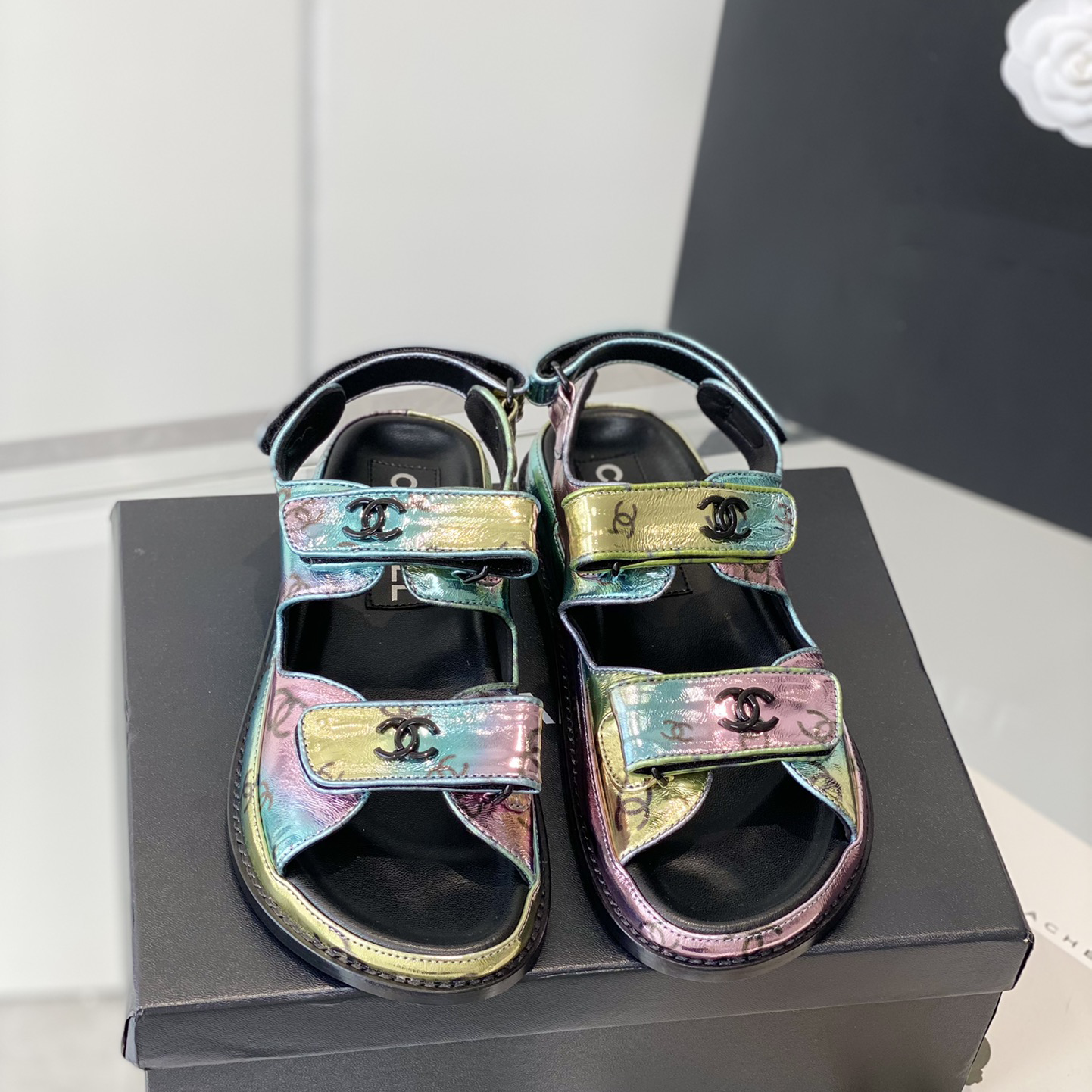 New Gradient Color Summer Sandals XC07053105