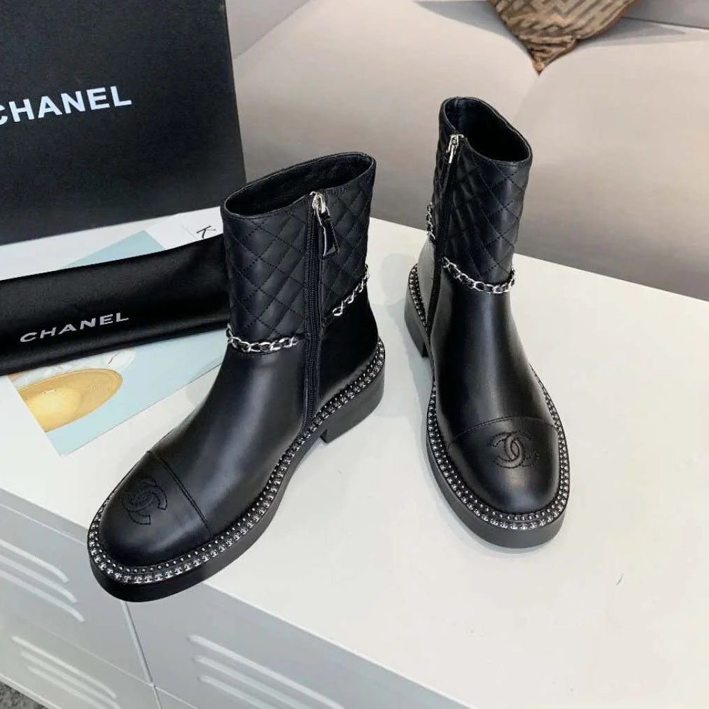 CH New style genuine belt chain boots PD24092320