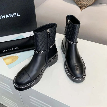 CH New style genuine belt chain boots PD24092320