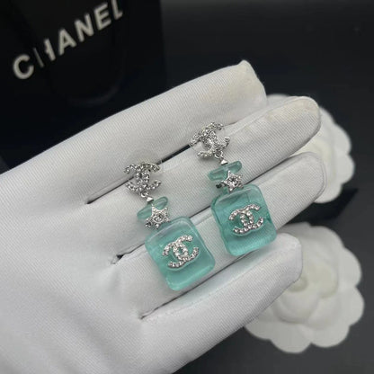 Fashionable Tassel Full Diamond Earrings 1024010313