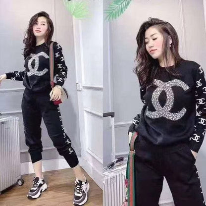 knitted sports suit XC1623081401