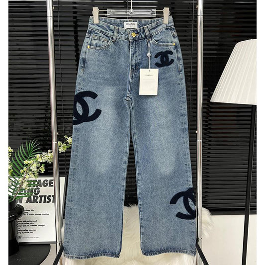 New Fashion Versatile Elastic Jeans 1023122719