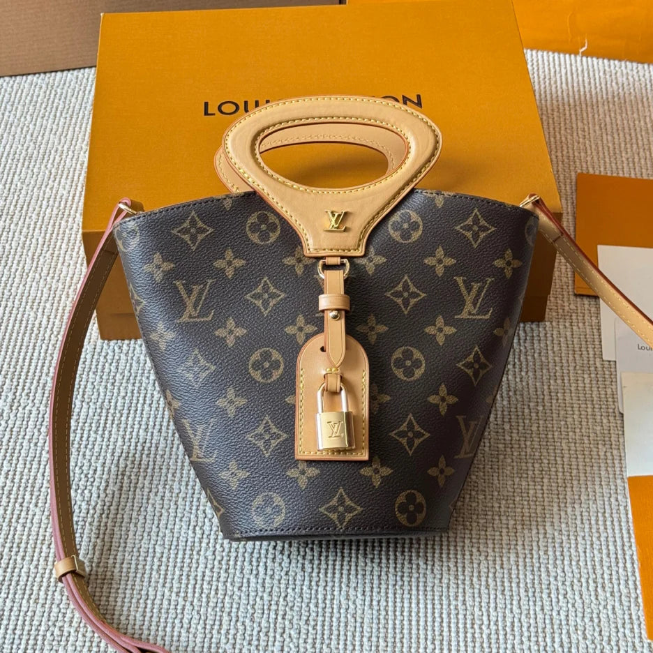 Fashion Hundred Old Flower Bucket Bag Handbags 1025042212