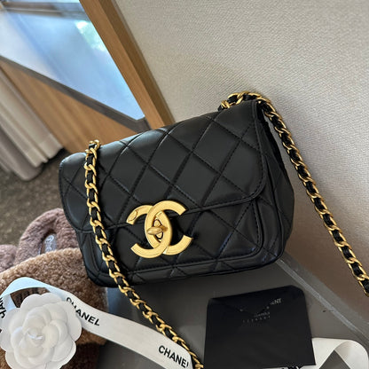 CNL New big logo diamond square fat bag 0724082603