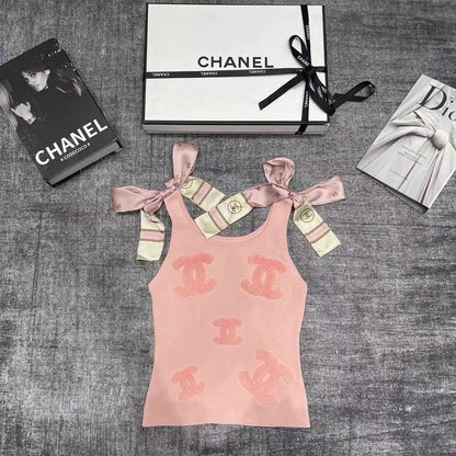 Bow tank sleeveless top 9000902003