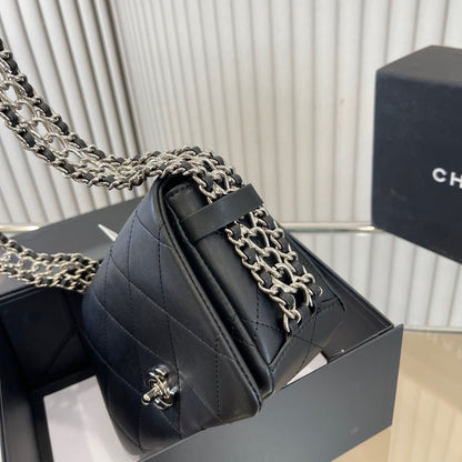 Black Luxury Design Chain Bag WLFBG23021721