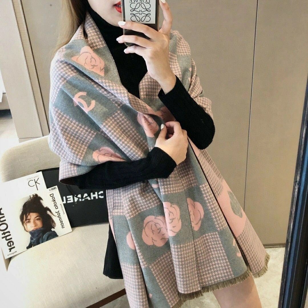 New Autumn Winter Imitation Cashmere Double-sided Scarf