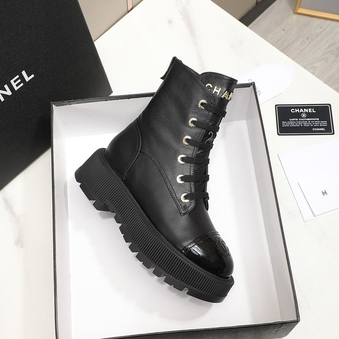 Cnl Fashion Women's Leather Boots 0723122001