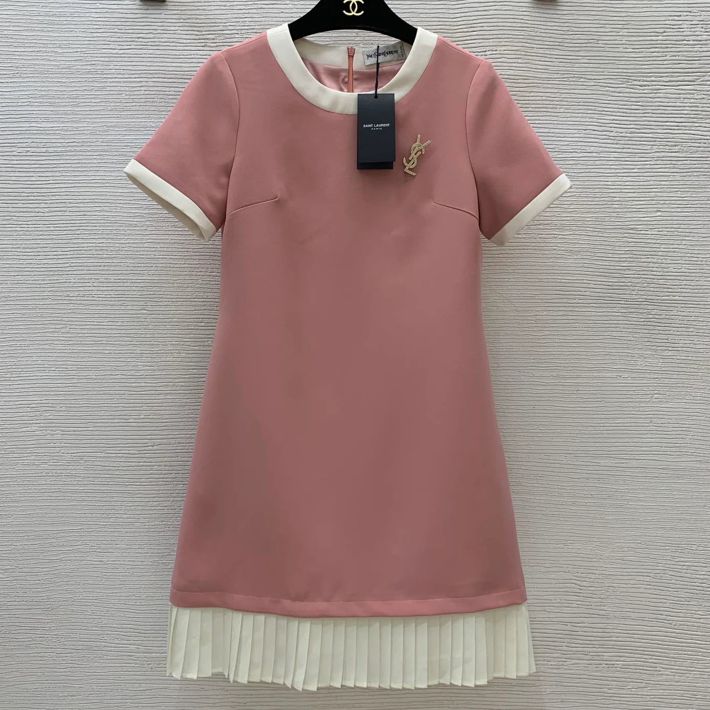 YS New Round Neck Short Sleeve Dresses 1025033104