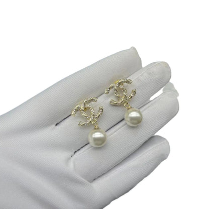 Fashionable Tassel Full Diamond Earrings 1024010313