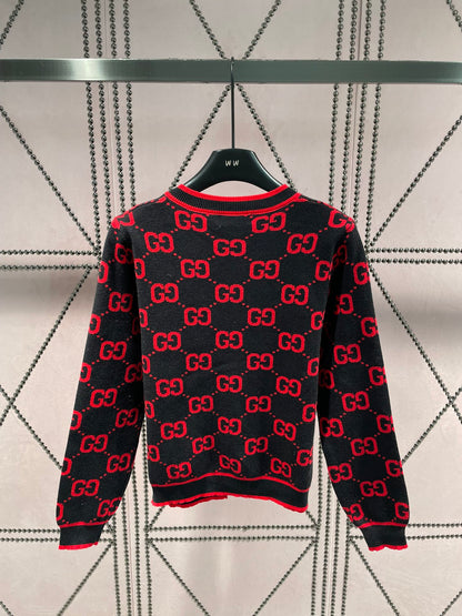 G Fashion Black Printed Cardigan XC0723101912