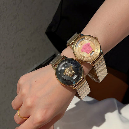 Ladies' Watch with Greek Frieze Bezel 1025092620