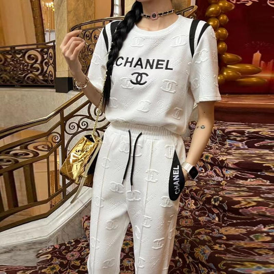 Fashion All-match Sports Leisure Two-piece 1024031309