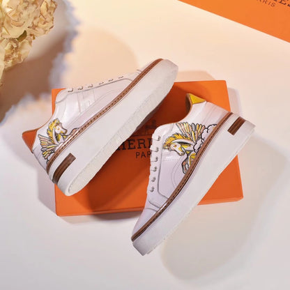 HMS Women's Fashion Pegasus Pattern Casual Shoes 0725031001