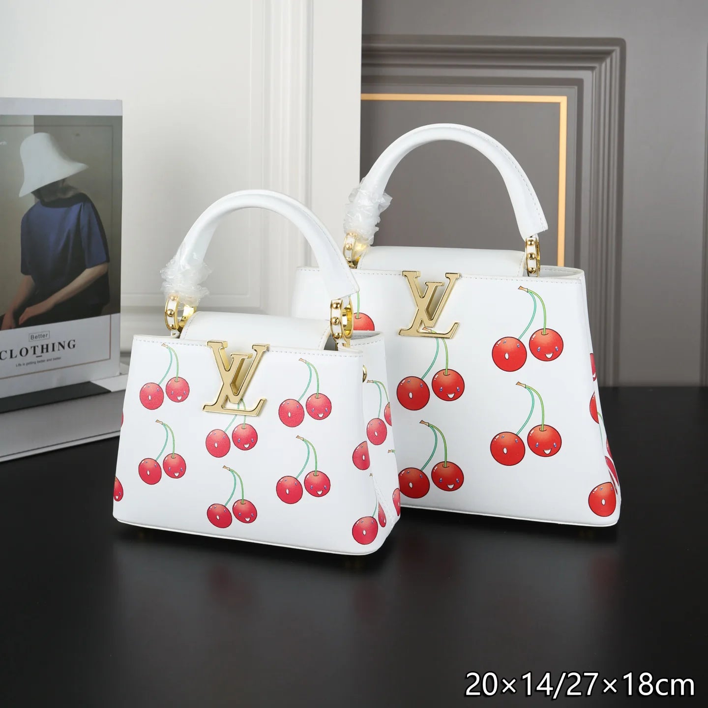 Cherry Kapusin Shoulder Bag 1025060915