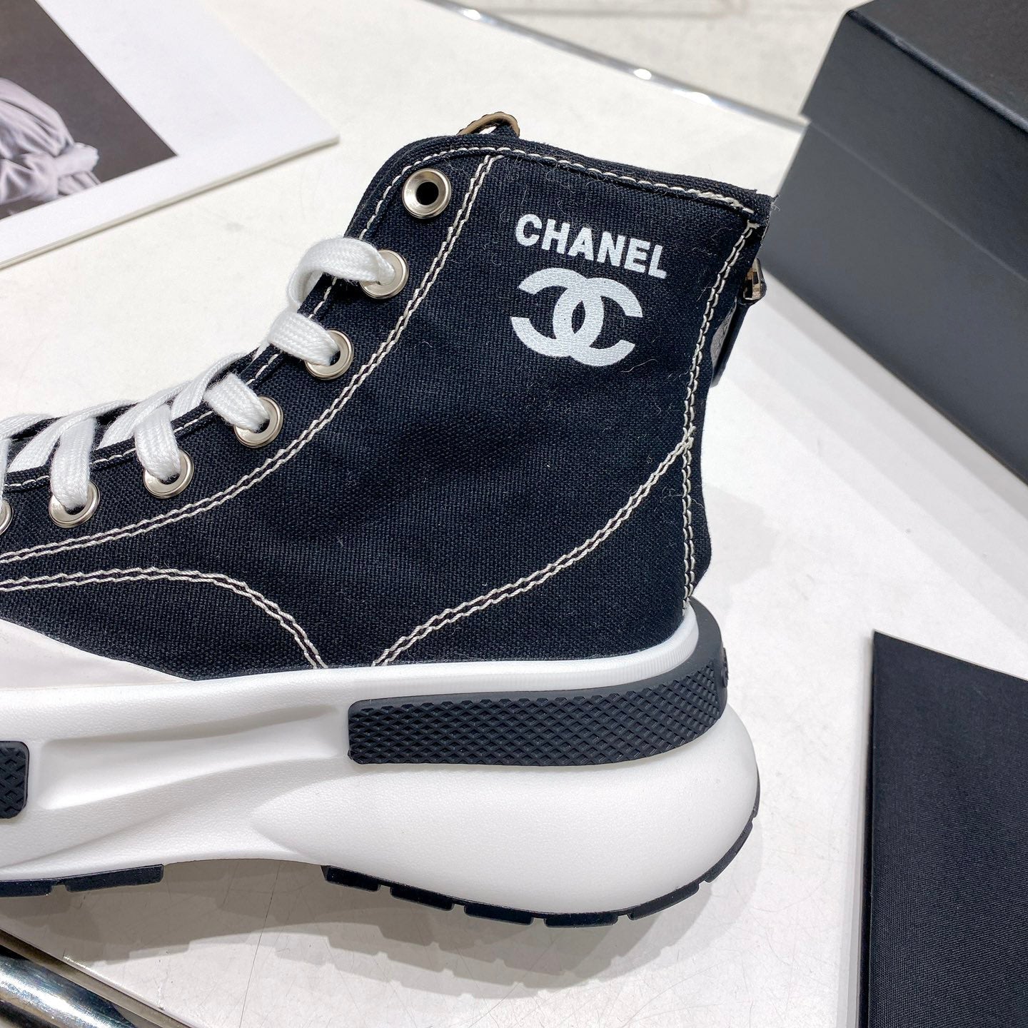 High top vintage classic women's casual shoes